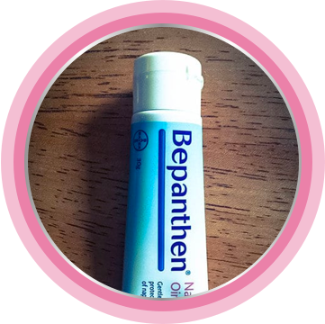 Bepanthen - cream for baby rash.