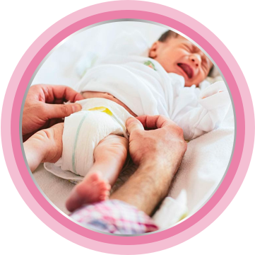 Bepanthen baby cream helps deal with nappy rash