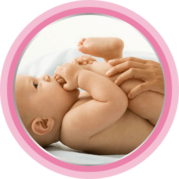 Baby bottom cream is a good way to avoid skin irritation.